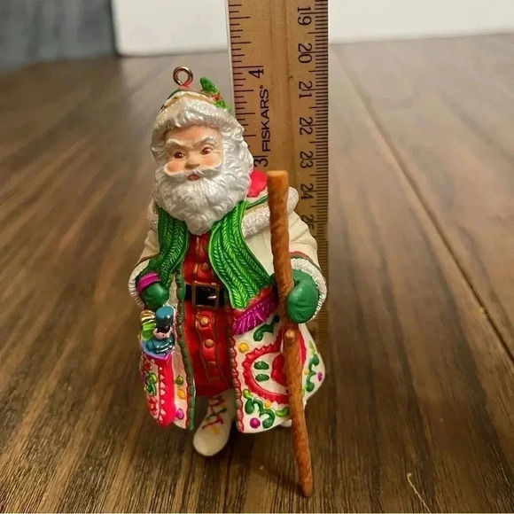 Carlton Cards Heirloom Collection Santa’s Holiday Best Christmas Ornament 1999 - Picture 11 of 11